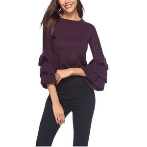 Lost + Wander Liberty Sweater Sweatshirt Blouse Size Small